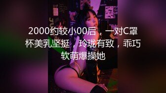 2000约较小00后，一对C罩杯美乳坚挺，玲珑有致，乖巧软萌爆操她