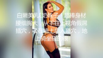 白嫩美乳E奶妹子！超棒身材腰细胸大，从下往上视角假屌插穴，吸在墙上后入顶穴，地上骑坐骚的很