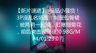 【新片速遞】  极品小骚货！3P淫乱名场面！制服包臀裙，被两男一起摸，肛塞插菊花，前后夹击操骚逼[0.98G/MP4/01:23:07]