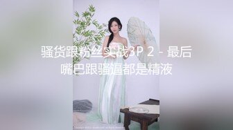 骚货跟粉丝实战3P 2 - 最后嘴巴跟骚逼都是精液