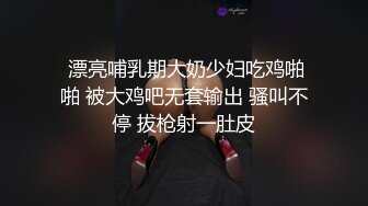  漂亮哺乳期大奶少妇吃鸡啪啪 被大鸡吧无套输出 骚叫不停 拔枪射一肚皮